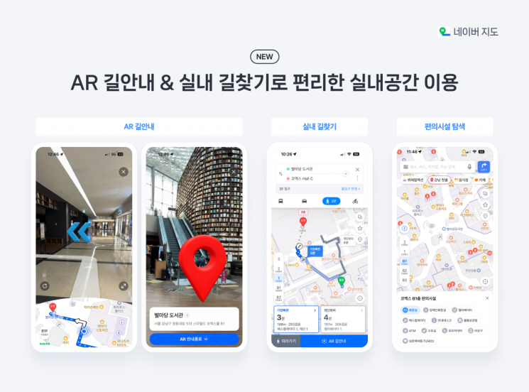 "코엑스 안에서 헤매지 마세요"…네이버 실내 AR 내비 출시