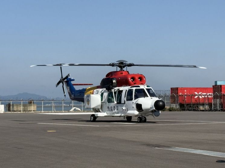 서해해경청, 중형헬기 1대 추가 도입…현장 대응 강화