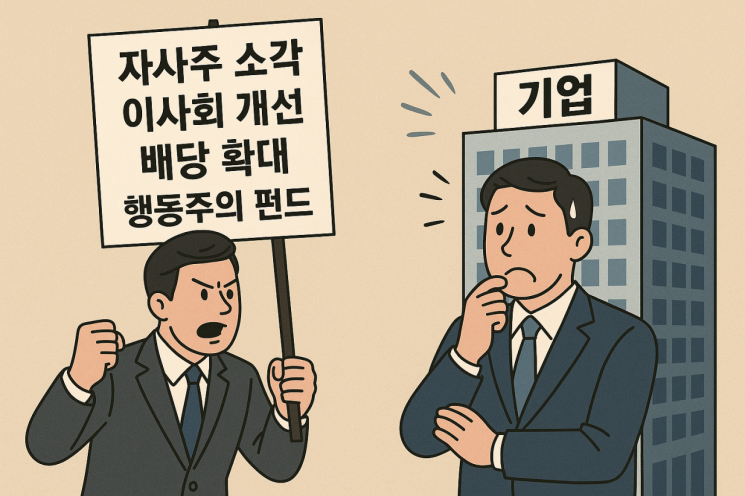"자사주 소각하라" 행동주의 펀드의 공습