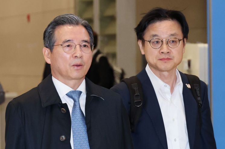 재방미 마친 김용범 "관세협상 쟁점 아직 대립, APEC 타결은 갈 길 멀다"