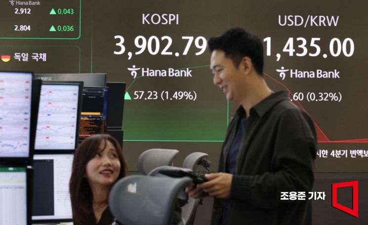 [포토] 활짝 웃는 증시