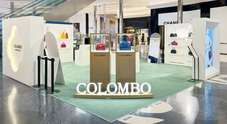 신세계 센텀시티, 이탈리아 명품 감성 폭발… ‘콜롬보’ 팝업스토어 오픈
