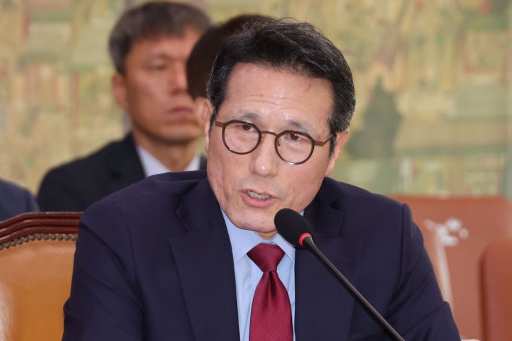정병국 한국문화예술위원회 위원장. 연합뉴스