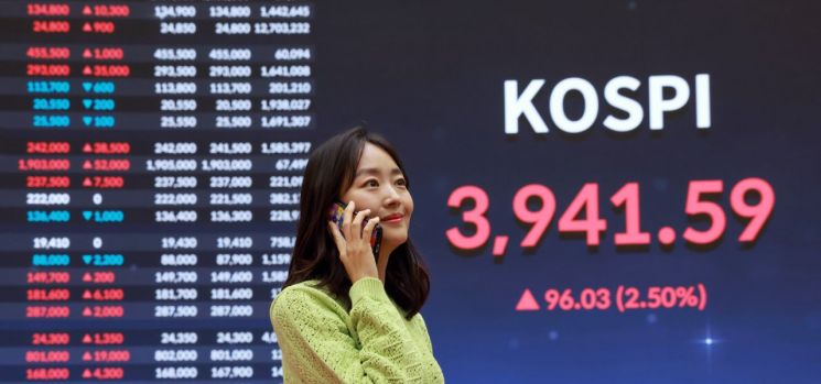 또 사상 최고 코스피, 3940선 안착…'사천피' 바짝