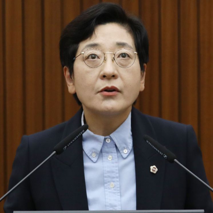 이순열 세종시의원이 감사위원회 문제점에 대한 5분자유발언을 하고 있다. /사진= 사무처 홍보기획팀 제공