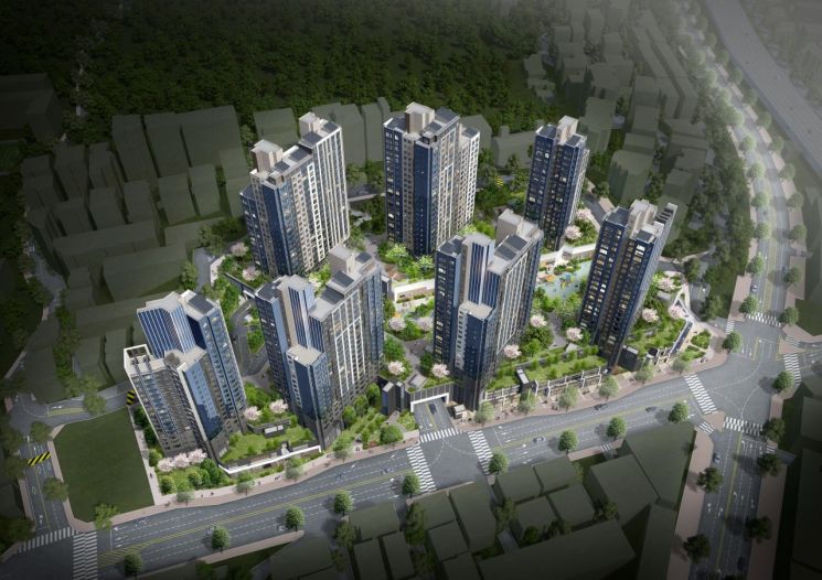 서울 서대문구 홍은5 주택재건축 정비사업 조감도. 서울시