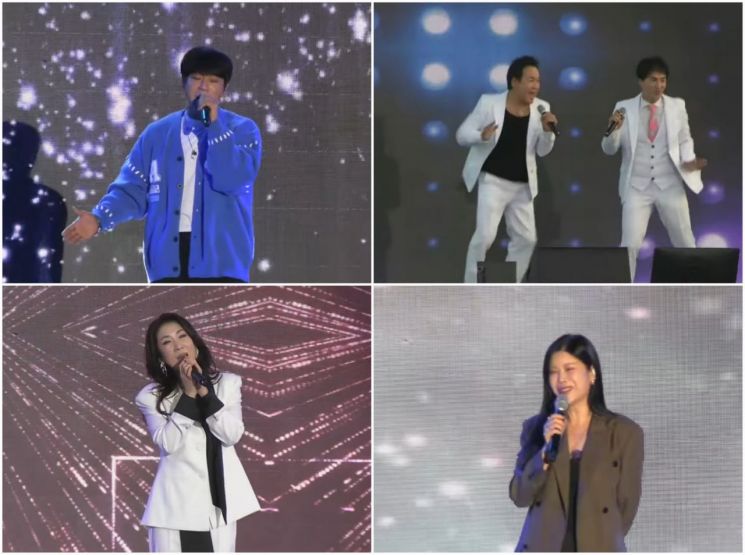 '2025 청정완도 가을섬여행' 축제 개막식에 황치열, 린, 김희재, 서주경 등 인기 가수들이 대거 출연해 뜨거운 공연을 펼쳤다. 이준경 기자