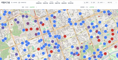 고위공직자 자산 정보를 시각화한 온라인 서비스 '리얼시그널'. 리얼시그널 캡처