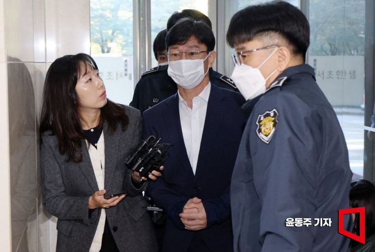 [포토] 임성근 전 사단장, 구속 후 첫 특검 소환