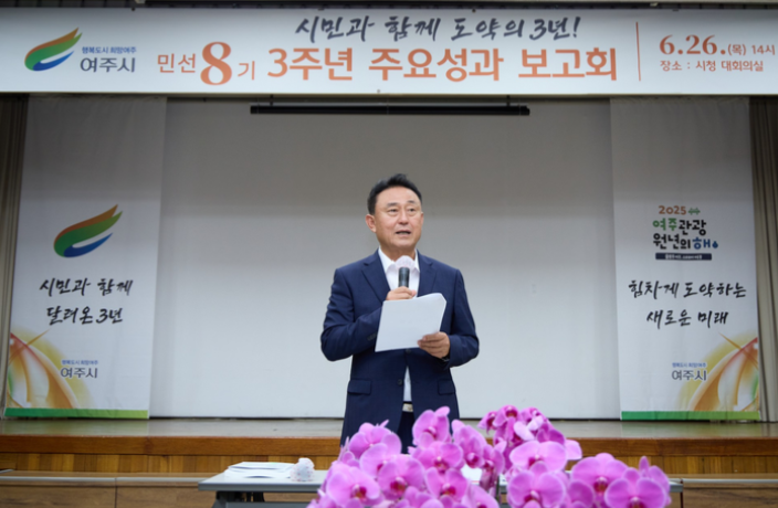 Key Pledges of Yeoju Mayor Lee Choongwoo Face Setbacks... Sharp Decline in Public Trust