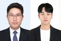 연구진,(좌측부터) 김귀용 교수, 최성민 연구원(제1저자). UNIST 제공