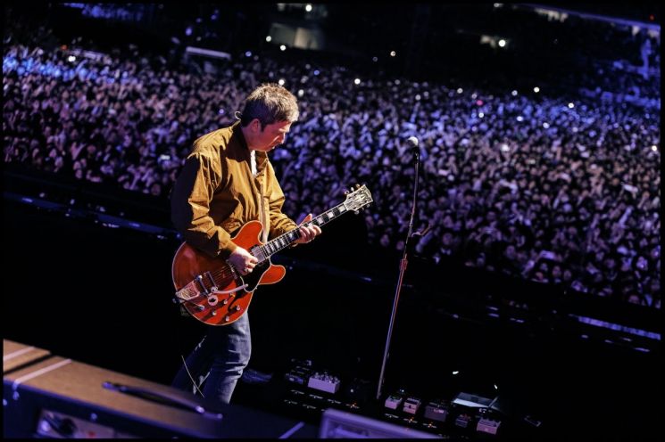 오아시스 내한공연 현장. 라이브네이션코리아, Big Brother Recordings 제공