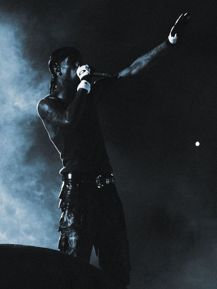 트래비스 스캇 내한공연 현장. 라이브네이션코리아, Photography Khan Jaehun 제공