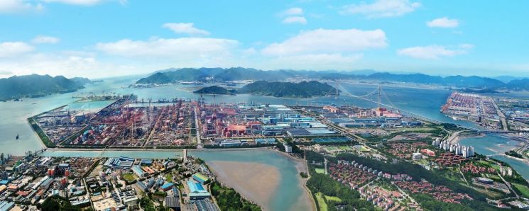 광양제철소 전경.