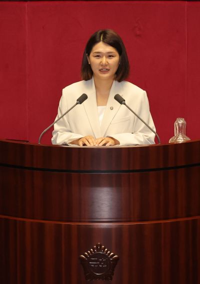 손솔 진보당 의원. 연합뉴스