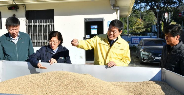 [포토] 공공비축미 수매 현장