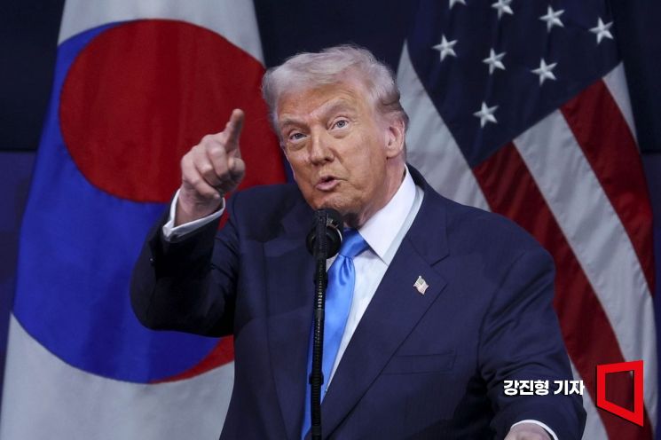 [포토] APEC CEO 서밋, 트럼프 대통령 정상 특별연설