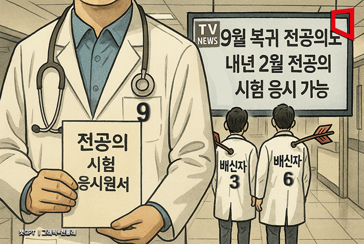 "9월 복귀 전공의도 내년 2월 전문의 시험"…특혜·역차별 논란