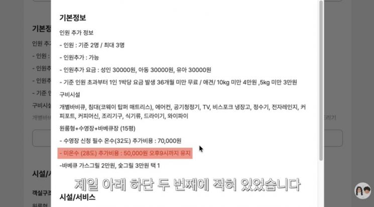 유튜버 '둘시네아' 캡처
