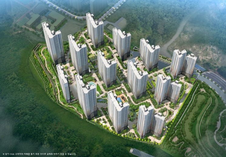 현대엔지니어링, '힐스테이트 용인포레' 공급…주택수 제외로 세 부담 없어