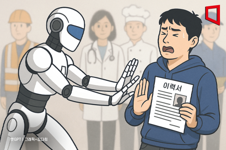AI 확산, 청년층에 더 큰 타격… 3년간 일자리 20만개 사라졌다