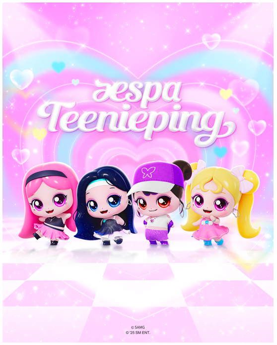 Aespa Teams Up with Teenieping... Launches First Collaboration Merchandise