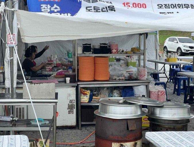 다회용기 사용하는 양산삽량문화축전. 양산시 제공