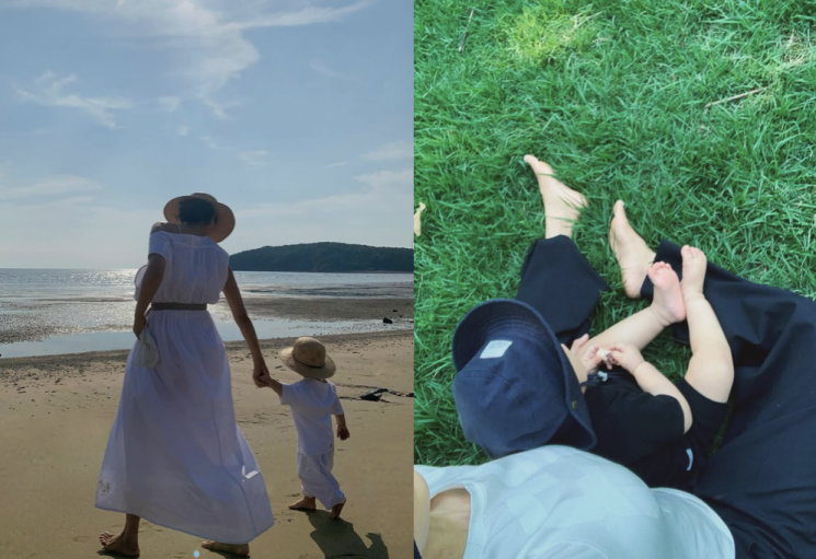 모델 문가비가 아들과 함께한 일상 사진을 공개했다. 문가비 인스타그램