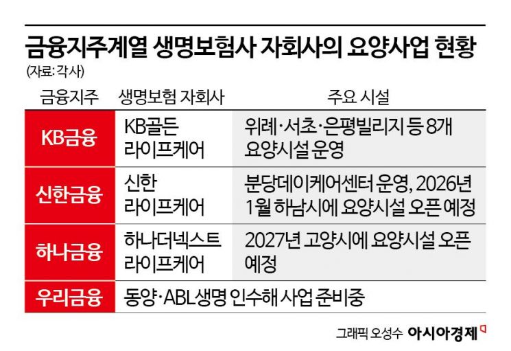 요양시설 대기 전쟁인데…신용공여 규제에 가로막힌 생보사 요양사업