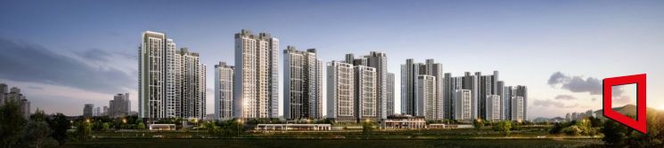 운정 아이파크시티 투시도. HDC현대산업개발 제공