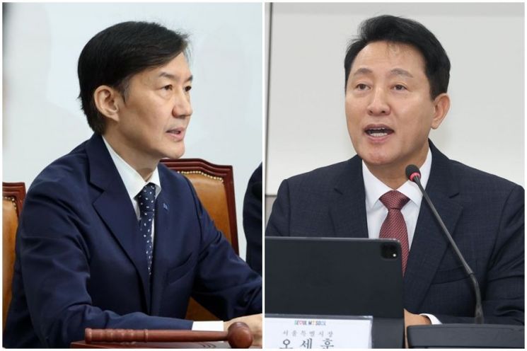 오세훈 서울시장이 서울 부동산 가격 급등 원인으로 '소비쿠폰'을 지목한 것에 대해 조국 조국혁신당 비상대책위원장이 강하게 반발했다.