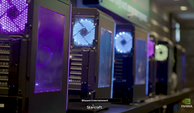엔비디아는 한국에서 대유행한 e스포츠 '스타크래프트'도 거론하며 "PC방이라는 새로운 경기장이 탄생했고 엔비디아 지포스는 새로운 플레이어들의 장비가 됐다"고 소개했다. 엔비디아 유튜브