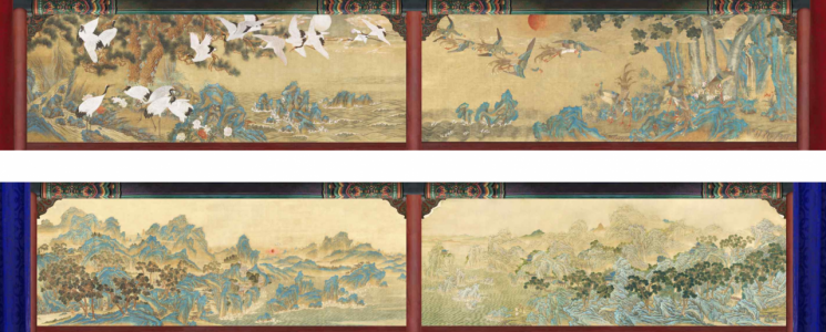 ‘창덕궁 부벽화’ 미디어아트