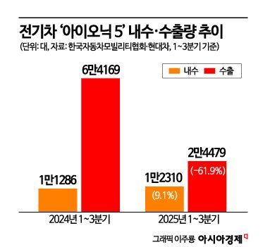 '주말 특근이 사라졌다' 휴업도 빈번…아이오닉5 잘 팔리는데 韓 생산은 '반토막'