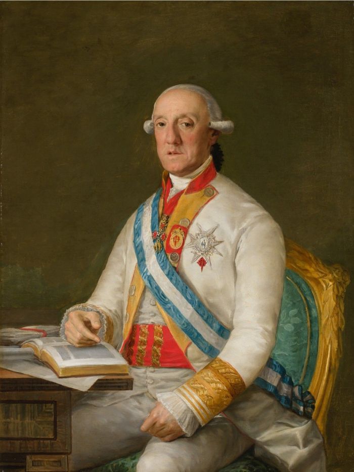 고야,아라곤의 초상, 캔버스에 유채, 1795년경, 108.27 cm x 82.55 cm, 샌디에이고 미술관