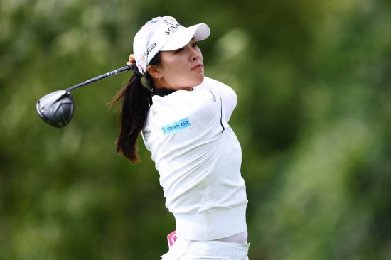 윤이나는 아시안 스윙 메이뱅크 챔피언십에서 11위를 차지했다. AFP연합뉴스