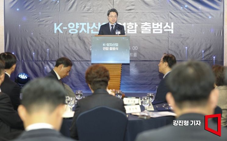 [포토] 개회사하는 문신학 산업부 1차관