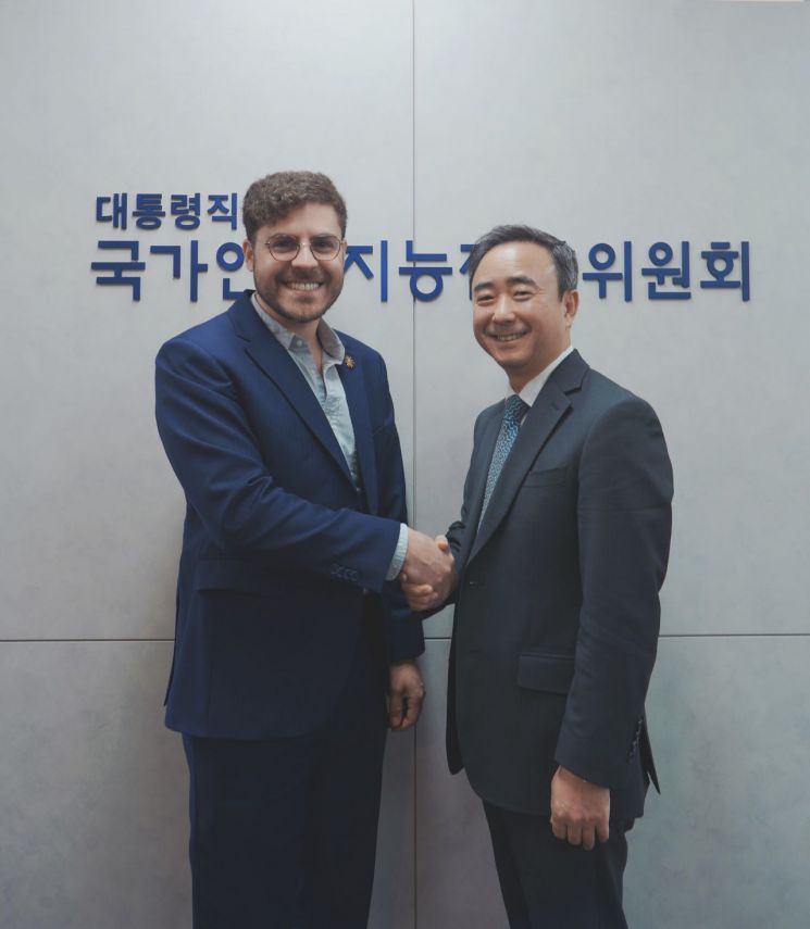 국가AI전략위 임문영 부위원장-앤트로픽 공동창업자 면담…AI 액션플랜·안전 전략 공유