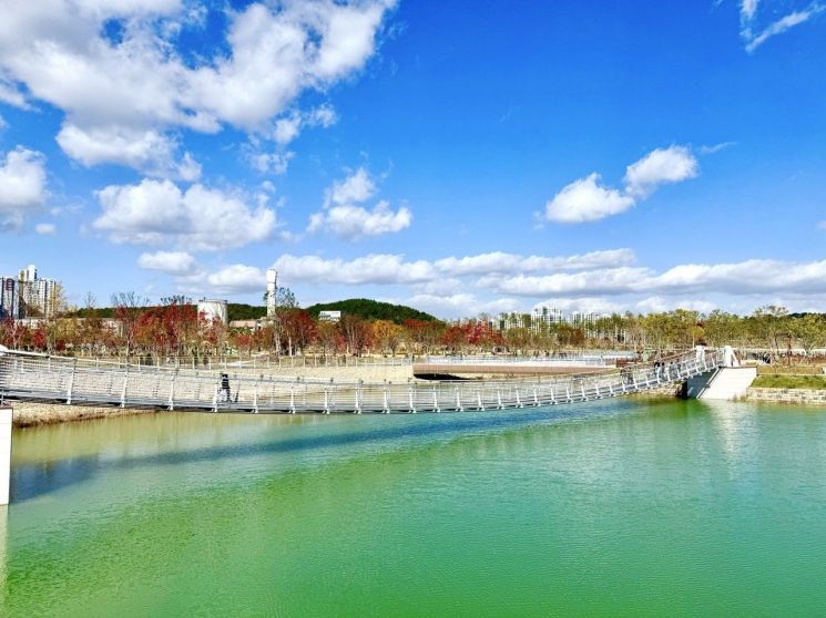 대전 '갑천생태호수공원', 새로운 도심 명소로 급부상