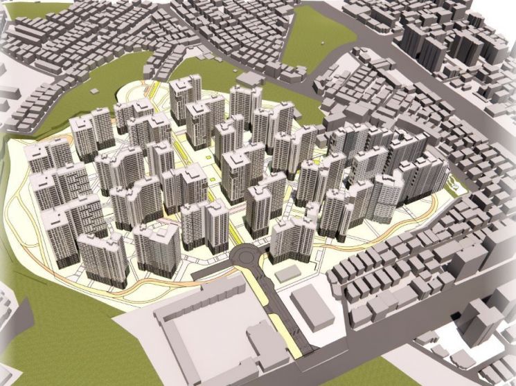 신월시영아파트 재건축 조감도. 양천구 제공.