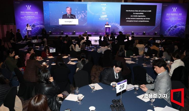[Photo] Jang Beomsik, CEO of The Asia Business Daily, Delivers Opening Address
