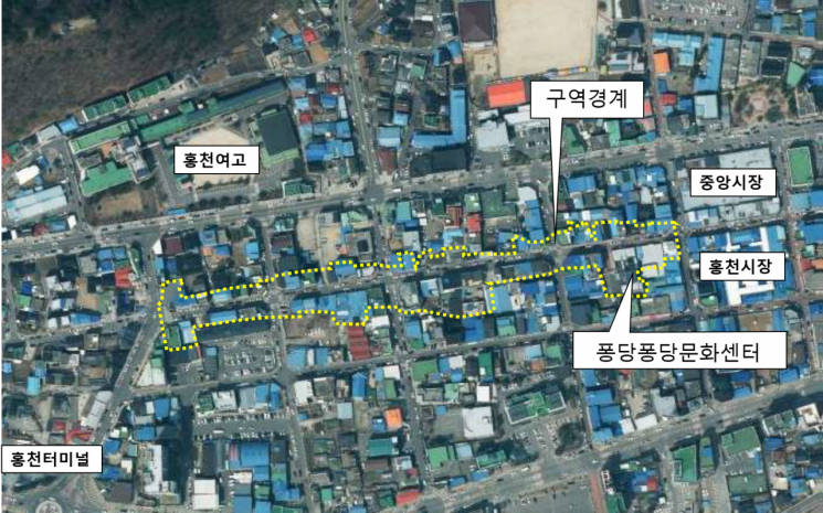 홍천군, '신장대리 자율상권구역' 지정…상인 주도 상권 활성화 시동