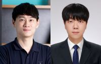 연구진, 윤성환 교수(좌측), 박정훈 연구원(제1저자). UNIST 제공