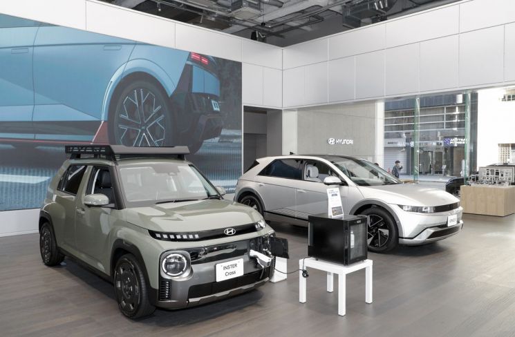 [르포]오사카 명물 주유소 부지에 들어선 韓 전기차 거점