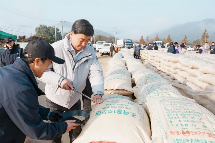 광주시, 퇴촌면 일원서 공공비축미 7만2000㎏ 매입