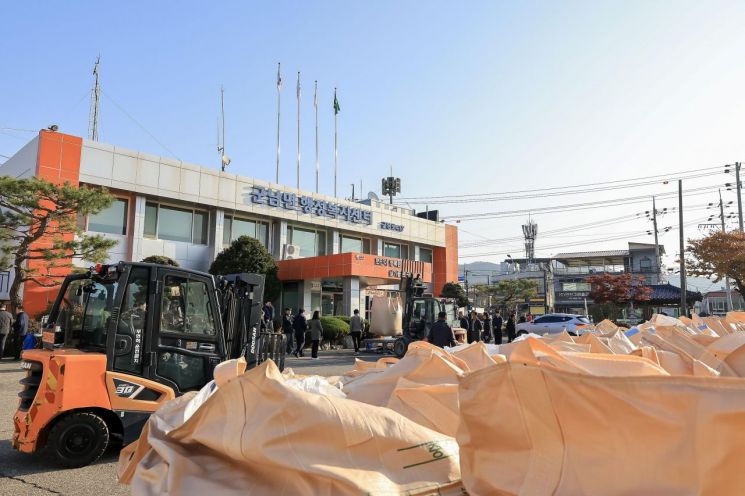연천군, 공공비축미곡 매입 시작…연진·참드림 첫 수매
