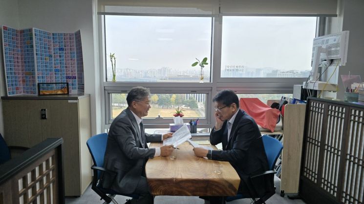 장세일 영광군수, 국회 방문 역점·현안 국비지원 건의