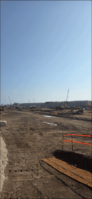 울릉공항 건설사업 현장. 오유교 기자.