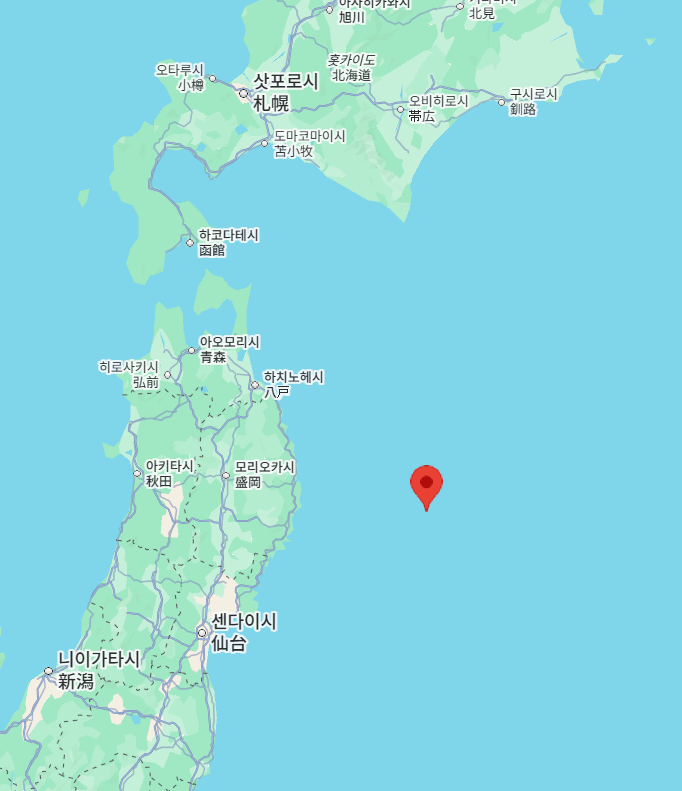 日이와테현 동쪽 바다 규모 6.9 지진…높이 20㎝ 쓰나미 관측(종합)