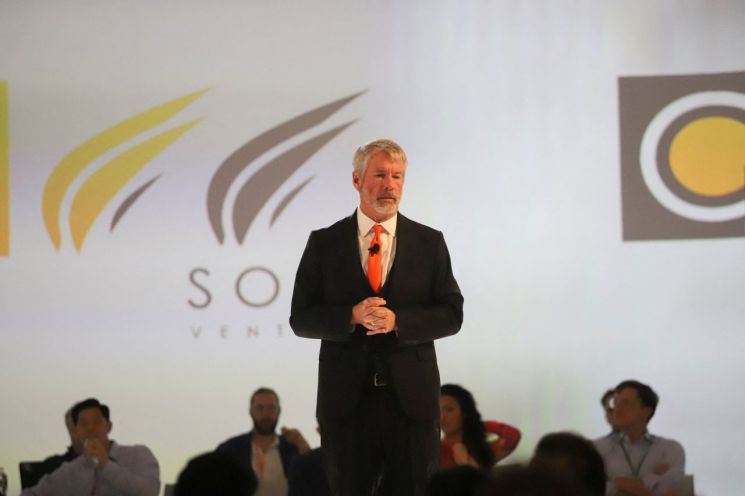 마이클 세일러 스트래티지 최고경영자(CEO). 로이터연합뉴스